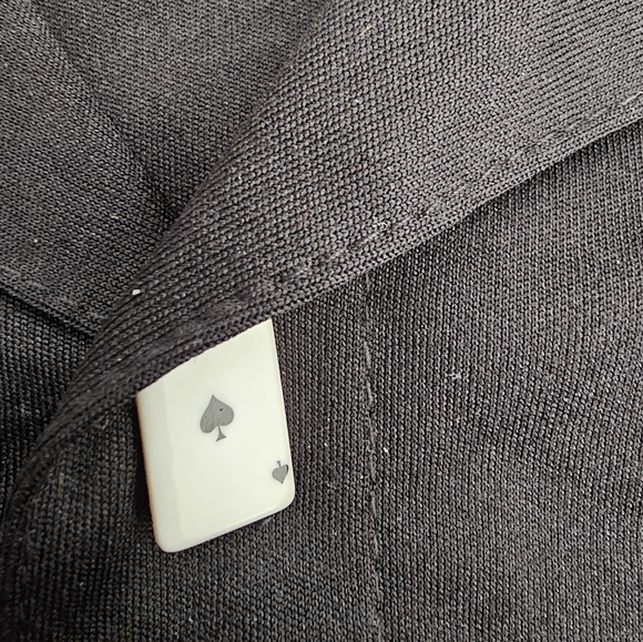 EUC 90s RARE Men's Morbid Threads Button Up Shirt With Playing Card Buttons L - Picture 3 of 6